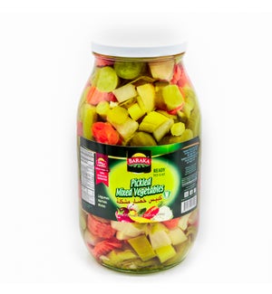 Mixed Pickles in glass "BARAKA" 3000g x 4
